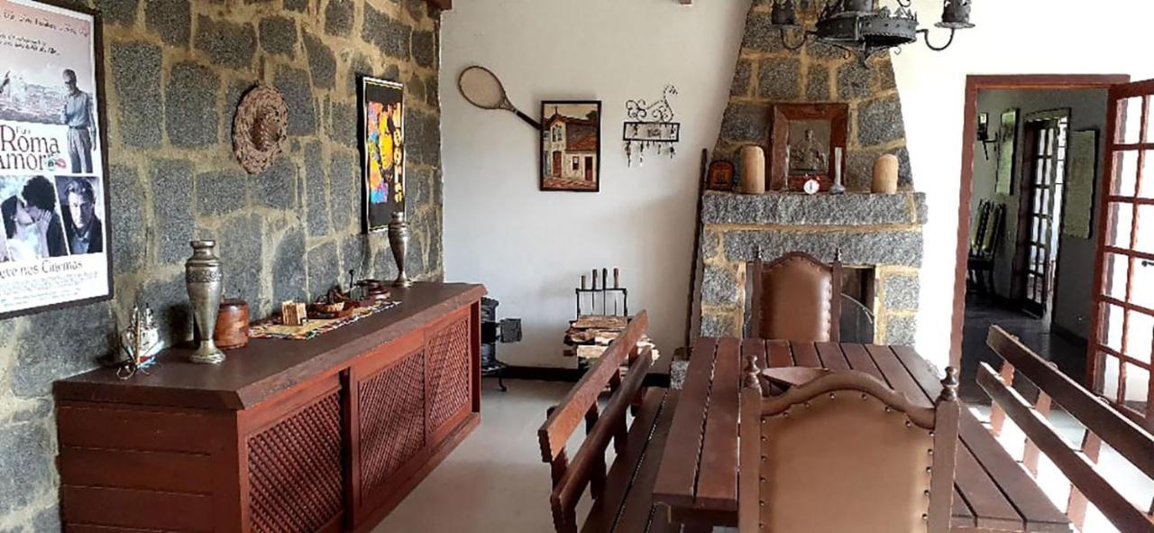 Chacara Com Wi-Fi, Churrasqueira E Lazer Em กุนญา ภายนอก รูปภาพ